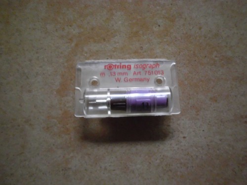 Neu rotring isograph 13 - neu,