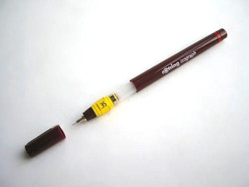 Rotring tuschefüller isograph - tuschefüller,