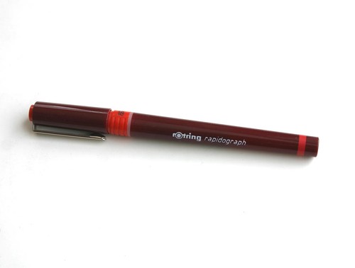 Rotring 18mm tuschefüller - 0,18mm,