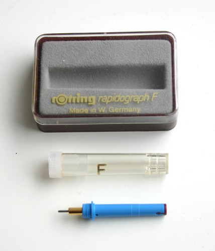 Rotring rapidograph - rapidograph, f